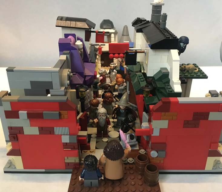 Lego diagon alley online moc