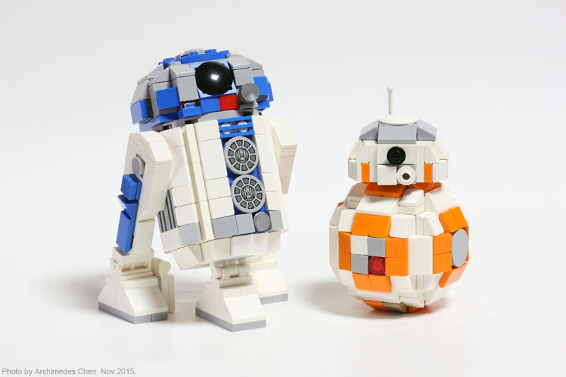 Lego c3po hot sale and r2d2