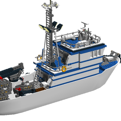 lego crab boat