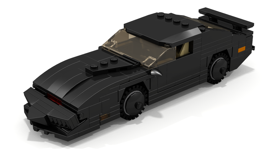 kitt knight rider lego