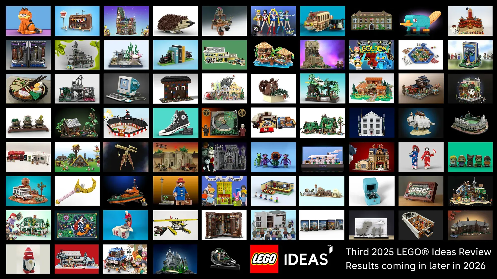 75 Product Ideas Qualify for the Third 2025 LEGO Ideas Review