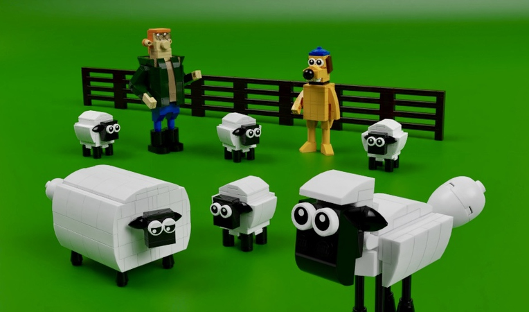 lego sheep