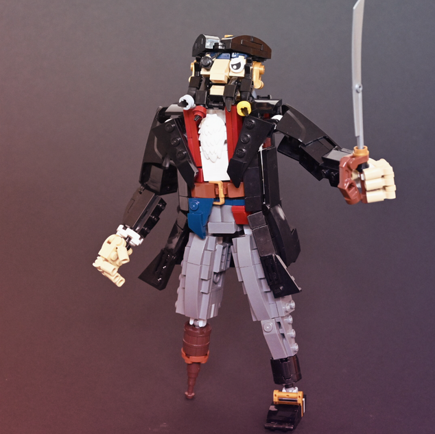 Lego cheap robot pirate