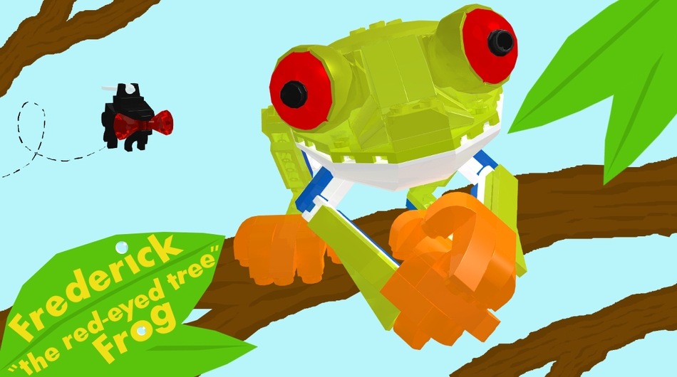 Lego discount tree frog