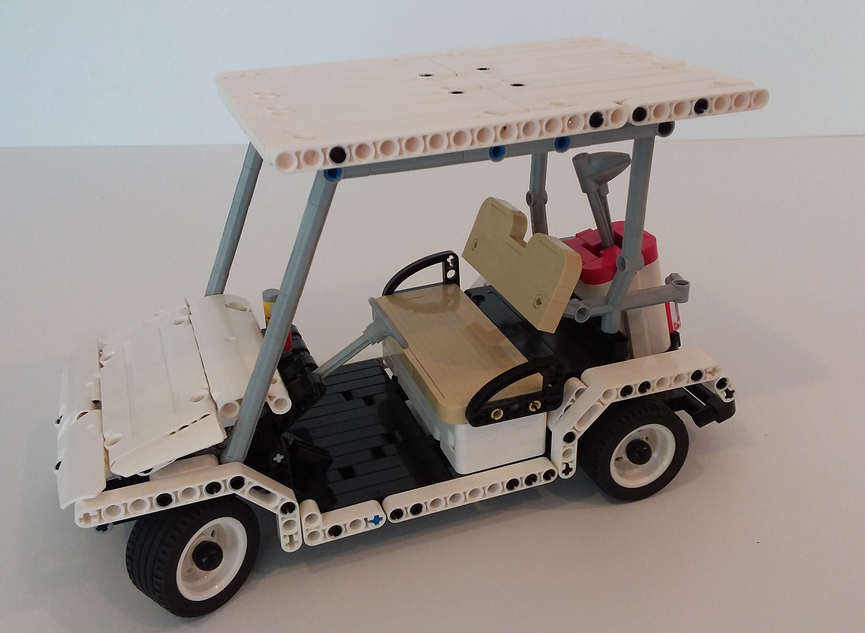 Lego golf car sale