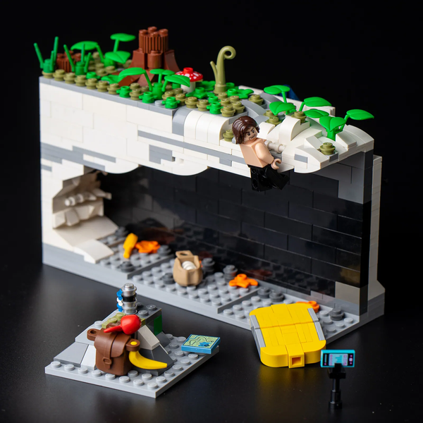Lego rock climbing sales