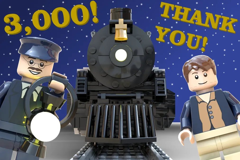 LEGO IDEAS - The Polar Express: All Aboard for the North Pole!