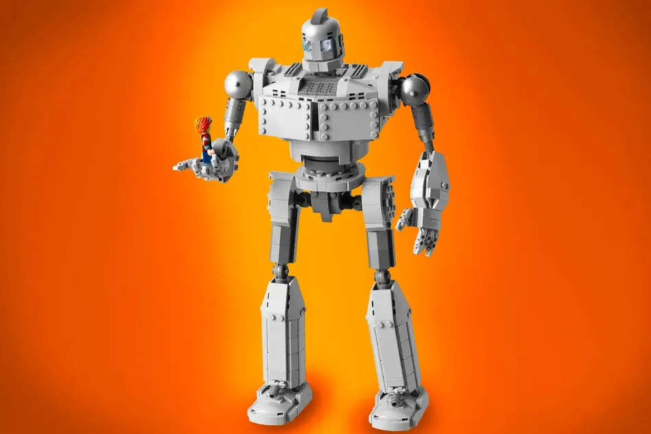 Iron giant lego store kit