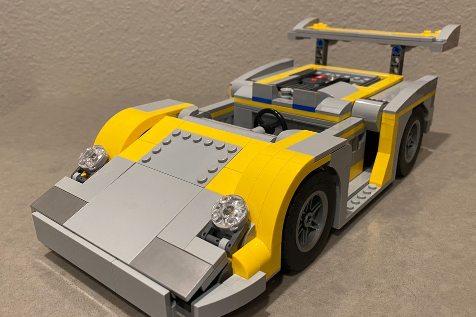 Lego race hot sale car moc