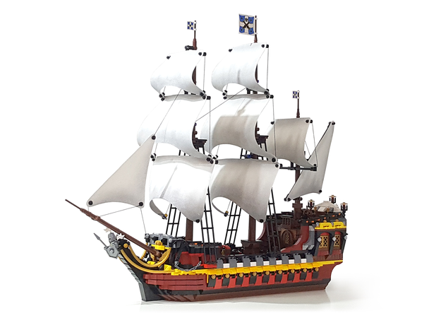 [LEGO IDEAS] Spanish Galleon Warship - Pirate MOCs - Eurobricks Forums