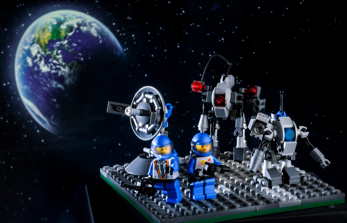 lego space mining