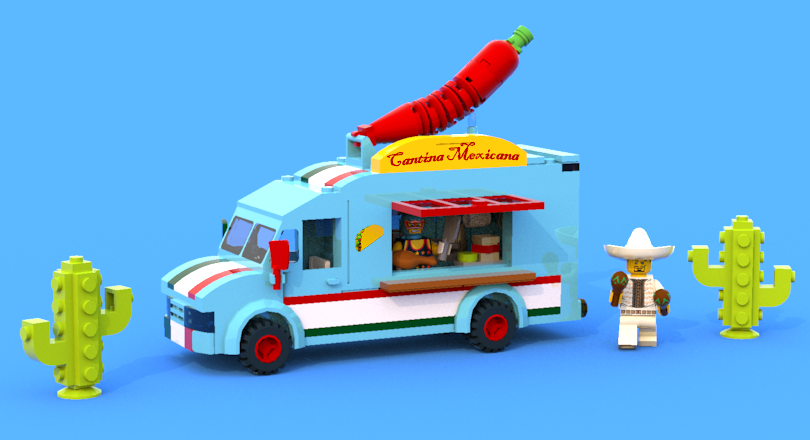 Lego 2024 taco truck