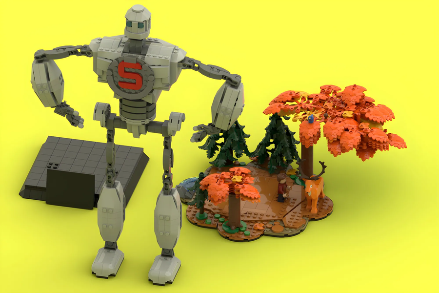 Lego ideas iron giant clearance
