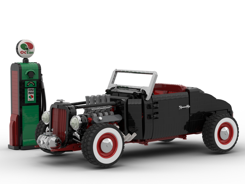 Lego system hot rod sale