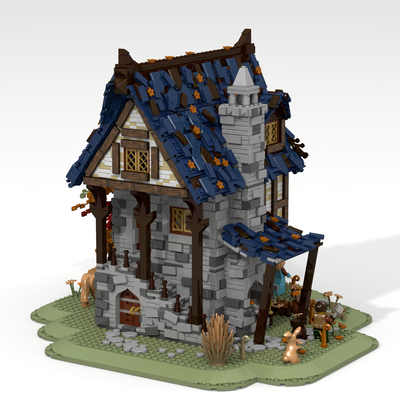 lego medieval blacksmith