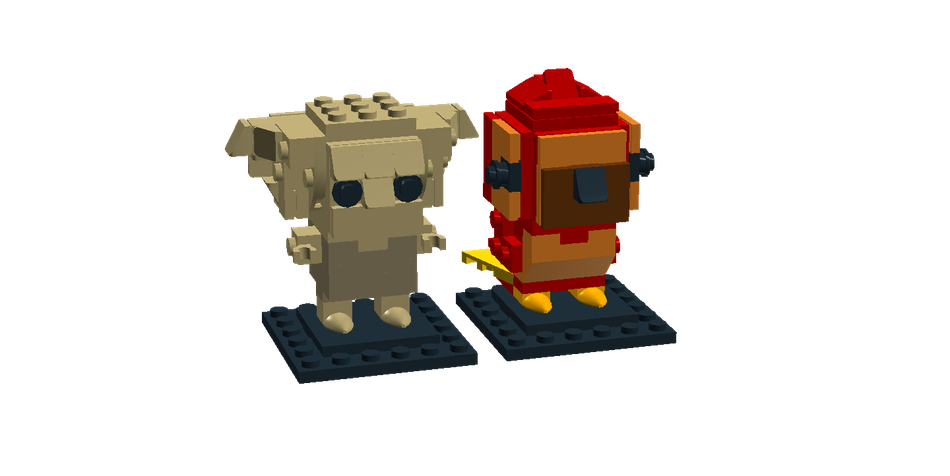 Dobby brickheadz hot sale