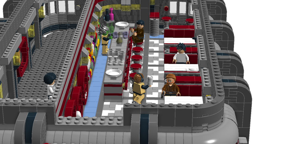 Lego star 2024 wars diner