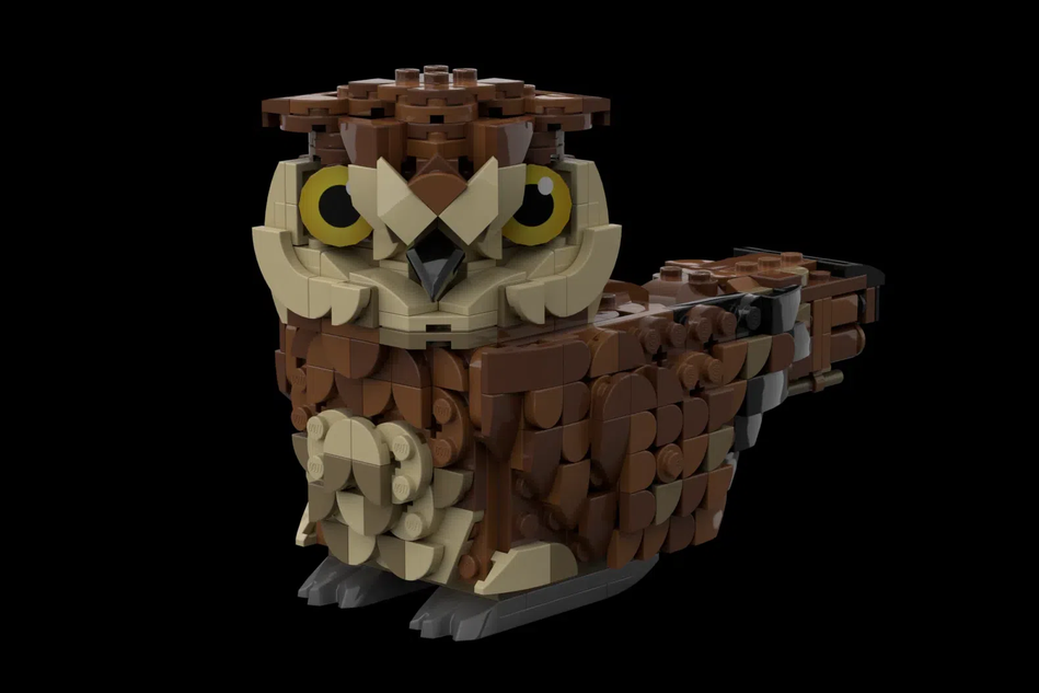 Lego owl clearance