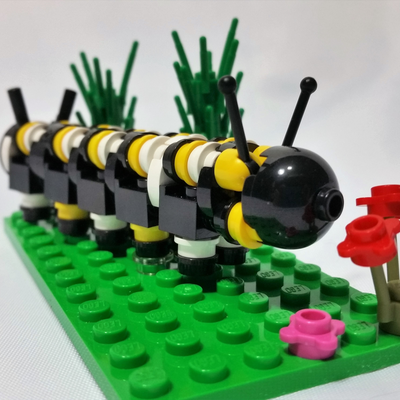 lego caterpillar bug