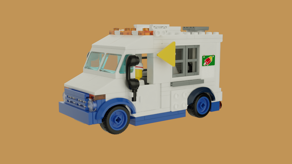 Mr softee diecast store truck