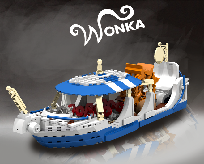 Willy wonka hot sale lego