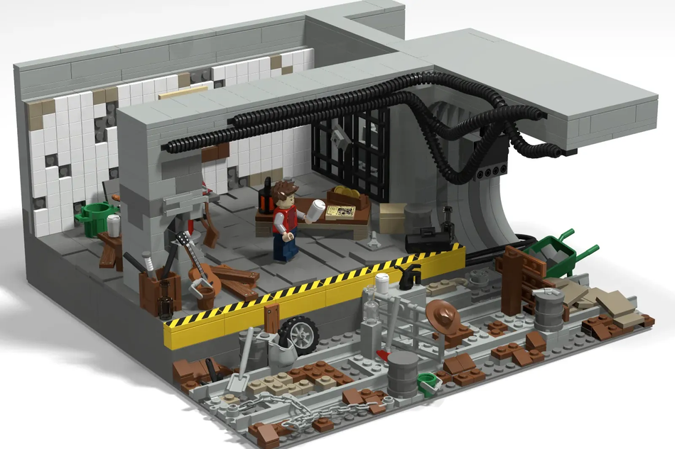 Lego 2024 abandoned building