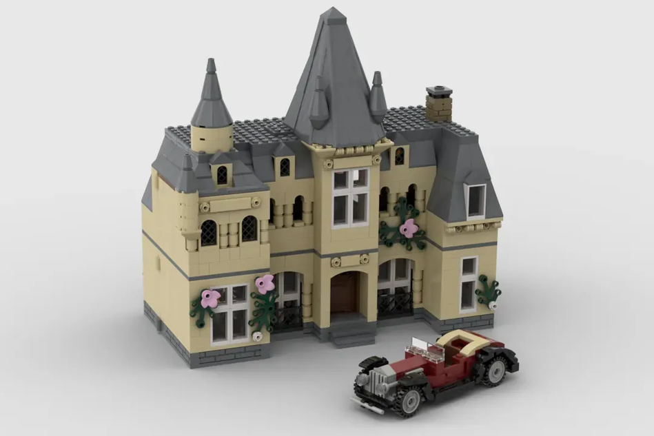 Lego best sale house mansion