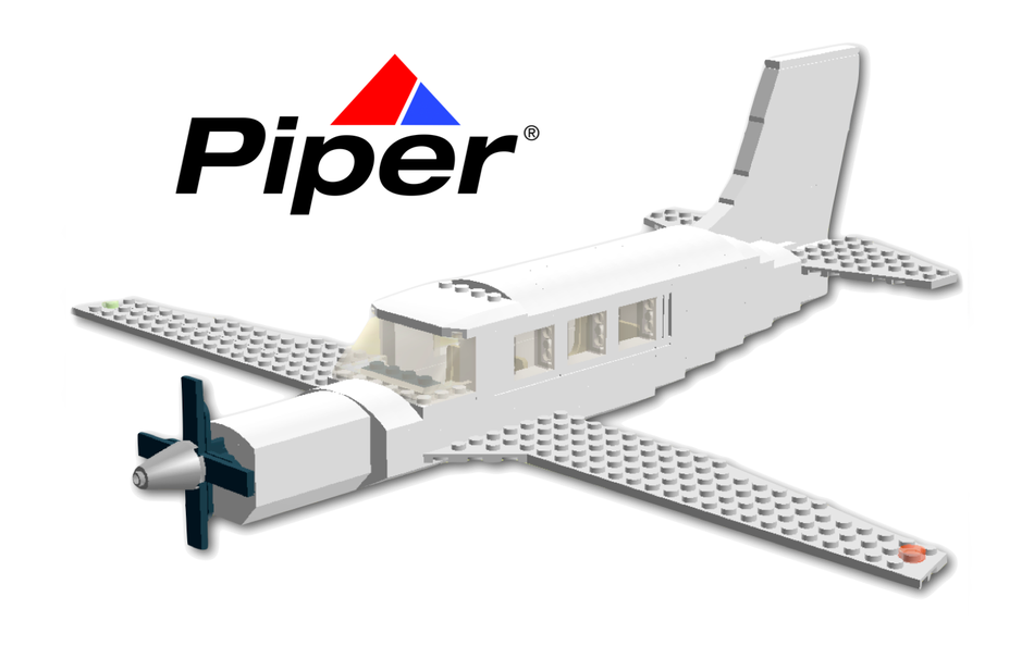 Lego store piper airplane