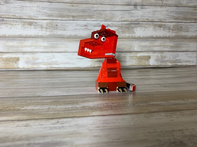 Lego red dinosaur instructions hot sale