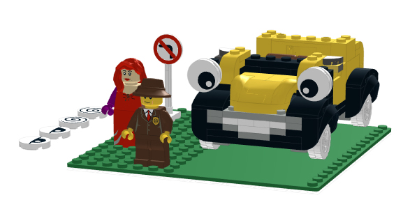 Rabbit lego online set