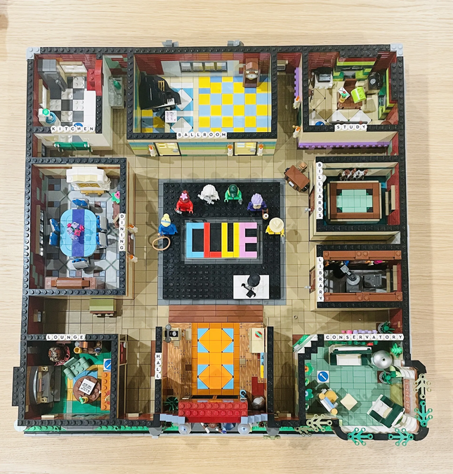 LEGO IDEAS Clue The Mystery Game Aka Cluedo