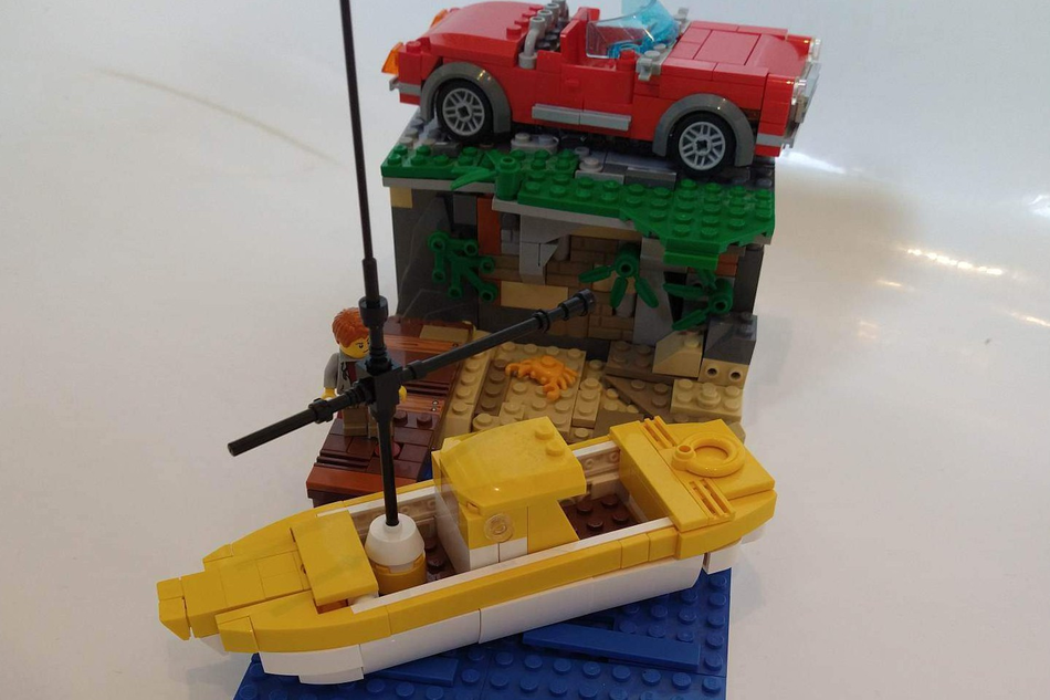 Lego cliff piece hot sale