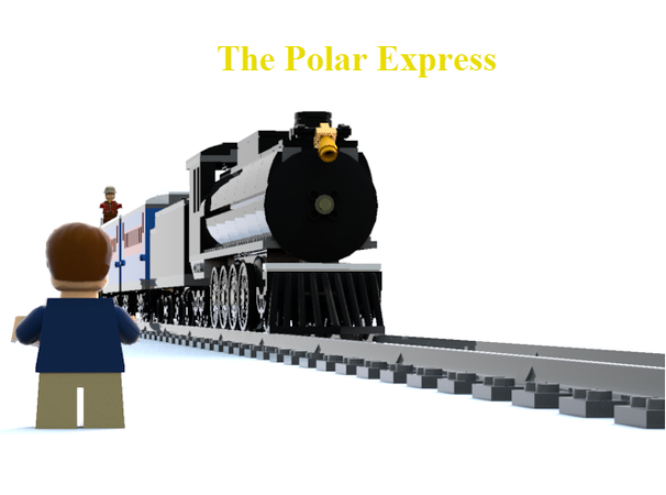 lego polar express train