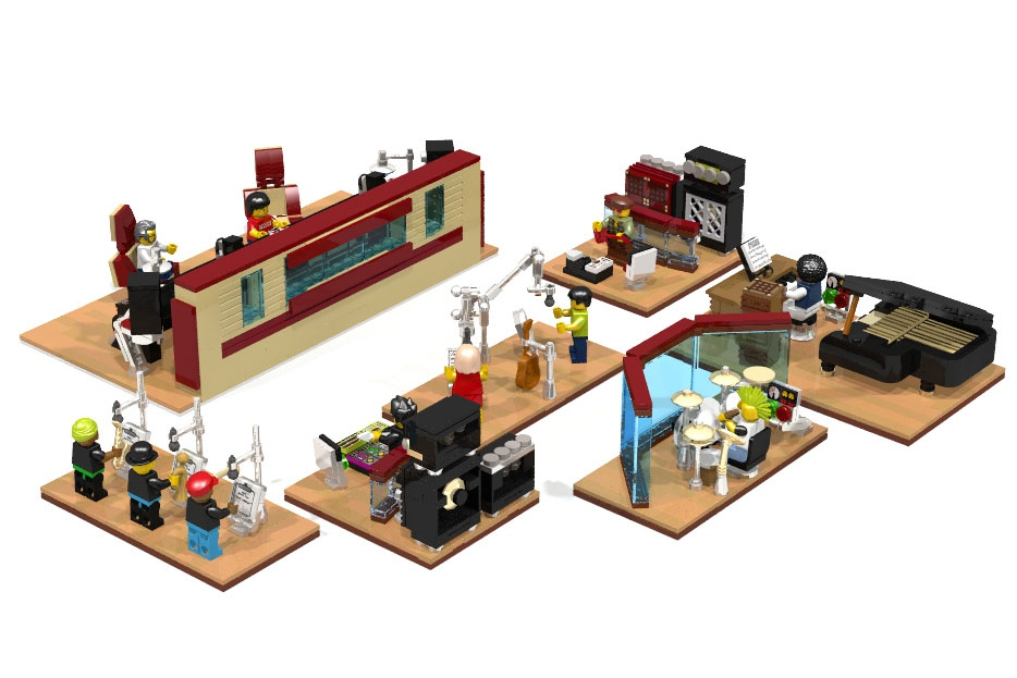 Lego clearance recording studio