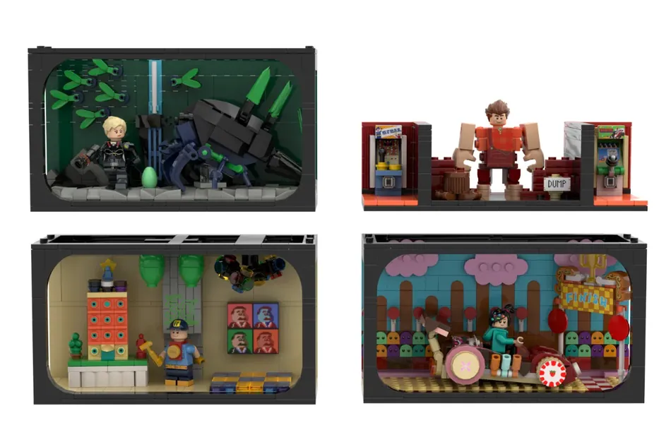 Wreck it ralph store lego