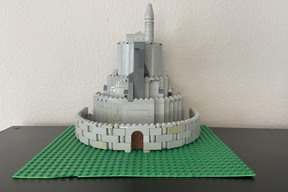 ArtStation - Minas Tirith Lego