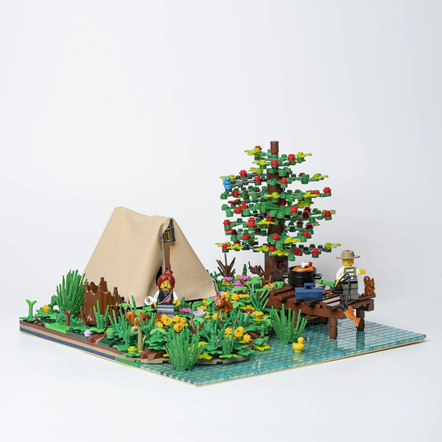 LEGO IDEAS An escape a reset in the A Frame Cabin The