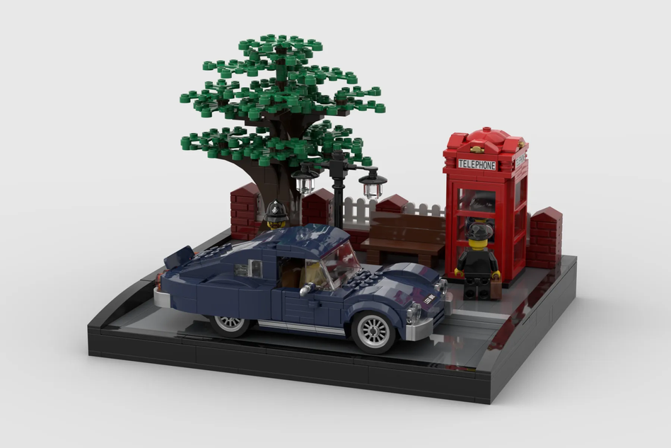 Lego best sale retro car