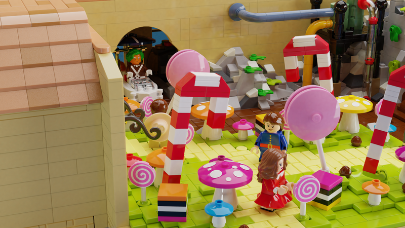 Lego Ideas Willy Wonka And The Chocolate Factory