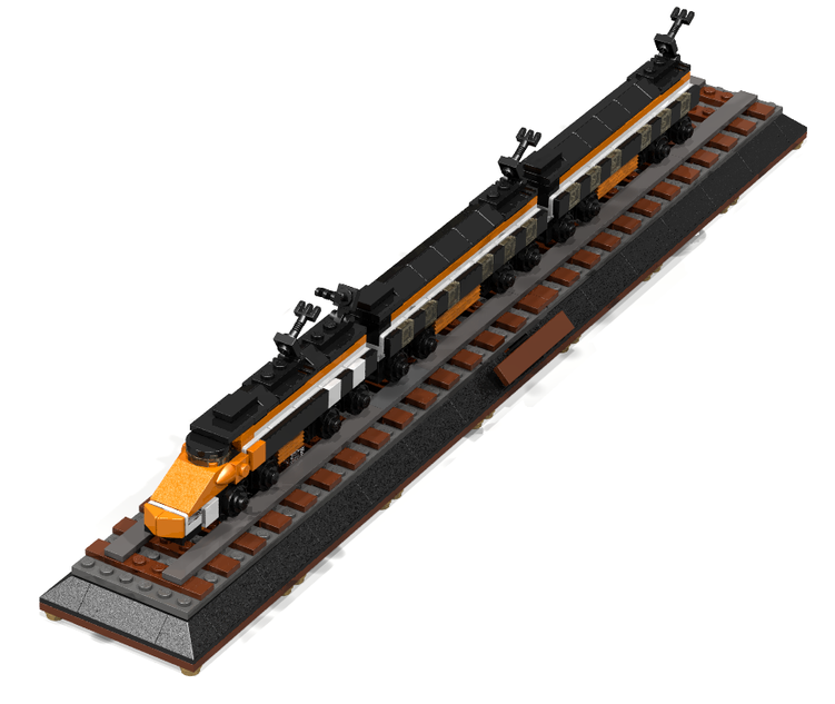 Lego best sale mini train