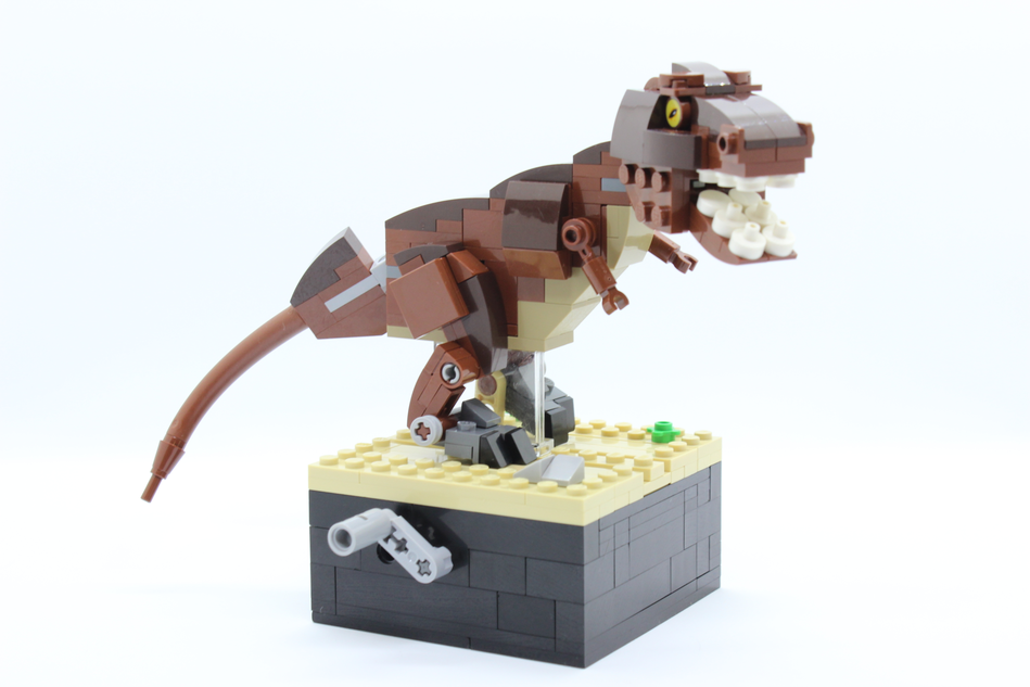 LEGO IDEAS Walking T Rex Display