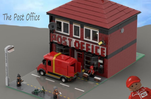 Lego post hot sale office