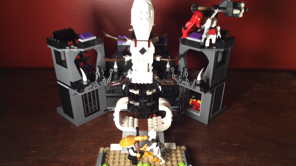 Lego garmadon's best sale dark fortress