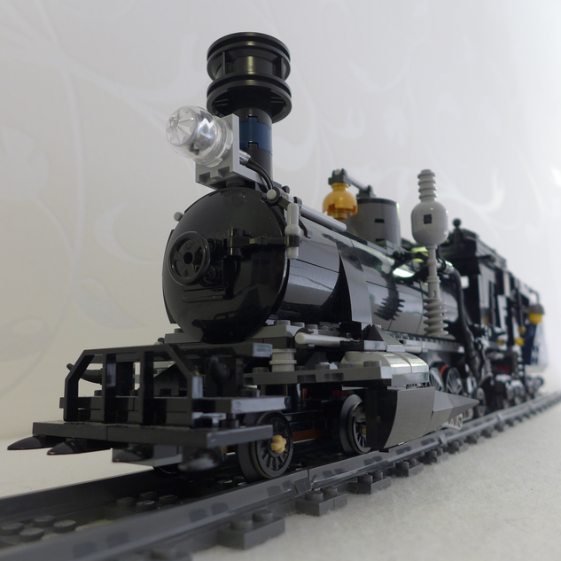 Lego black train cheap