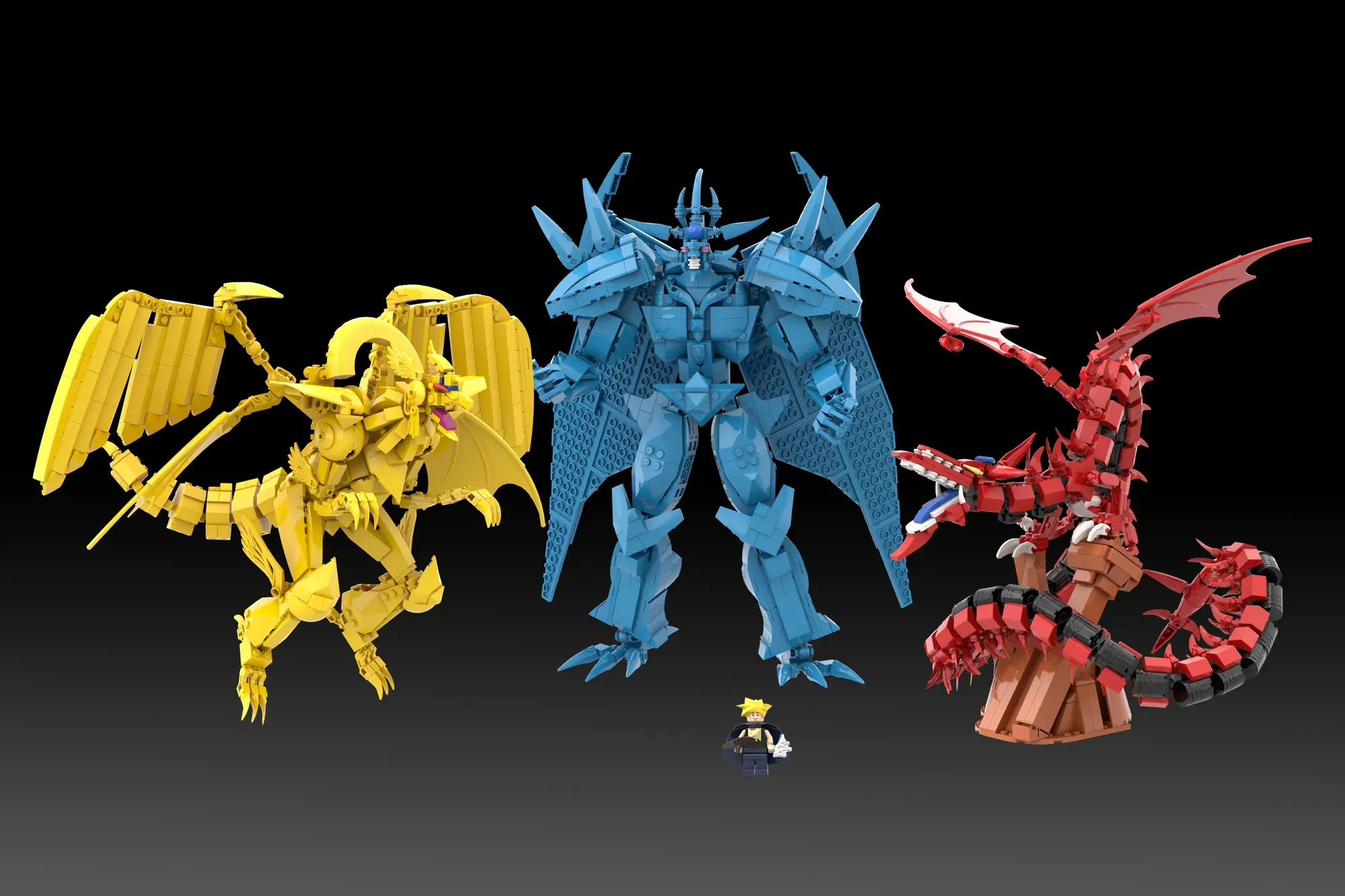 Yu-Gi-Oh! Three Egyptian God | LEGO Ideas