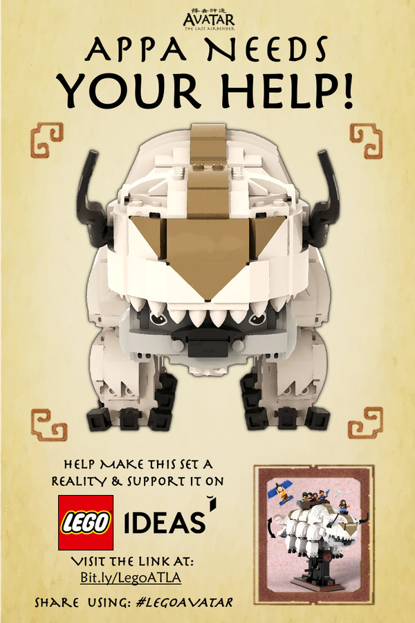 Appa best sale lego set