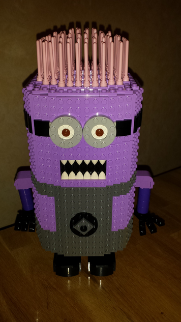 Purple minion online lego