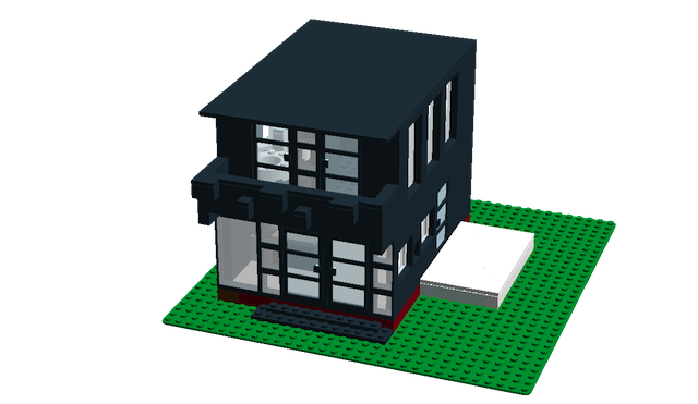 Lego modern building hot sale