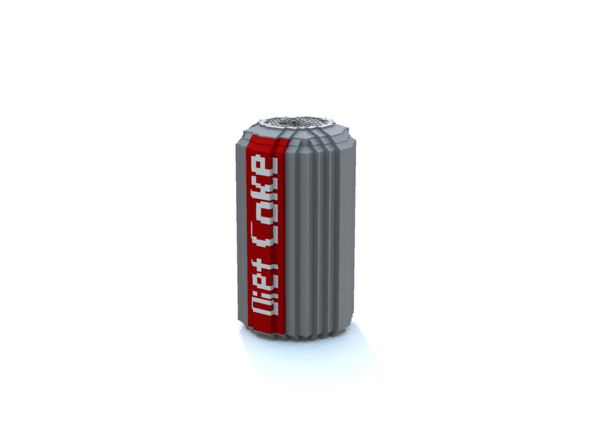 LEGO IDEAS Diet Coke Can