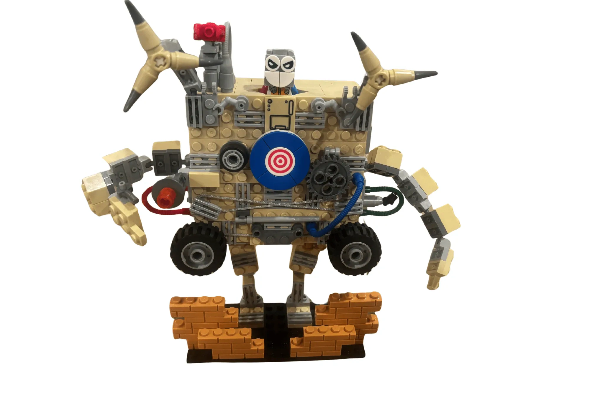 Scrap Suit: Rugged, Chaotic, and Can Destroy Armies! | LEGO® Ideas